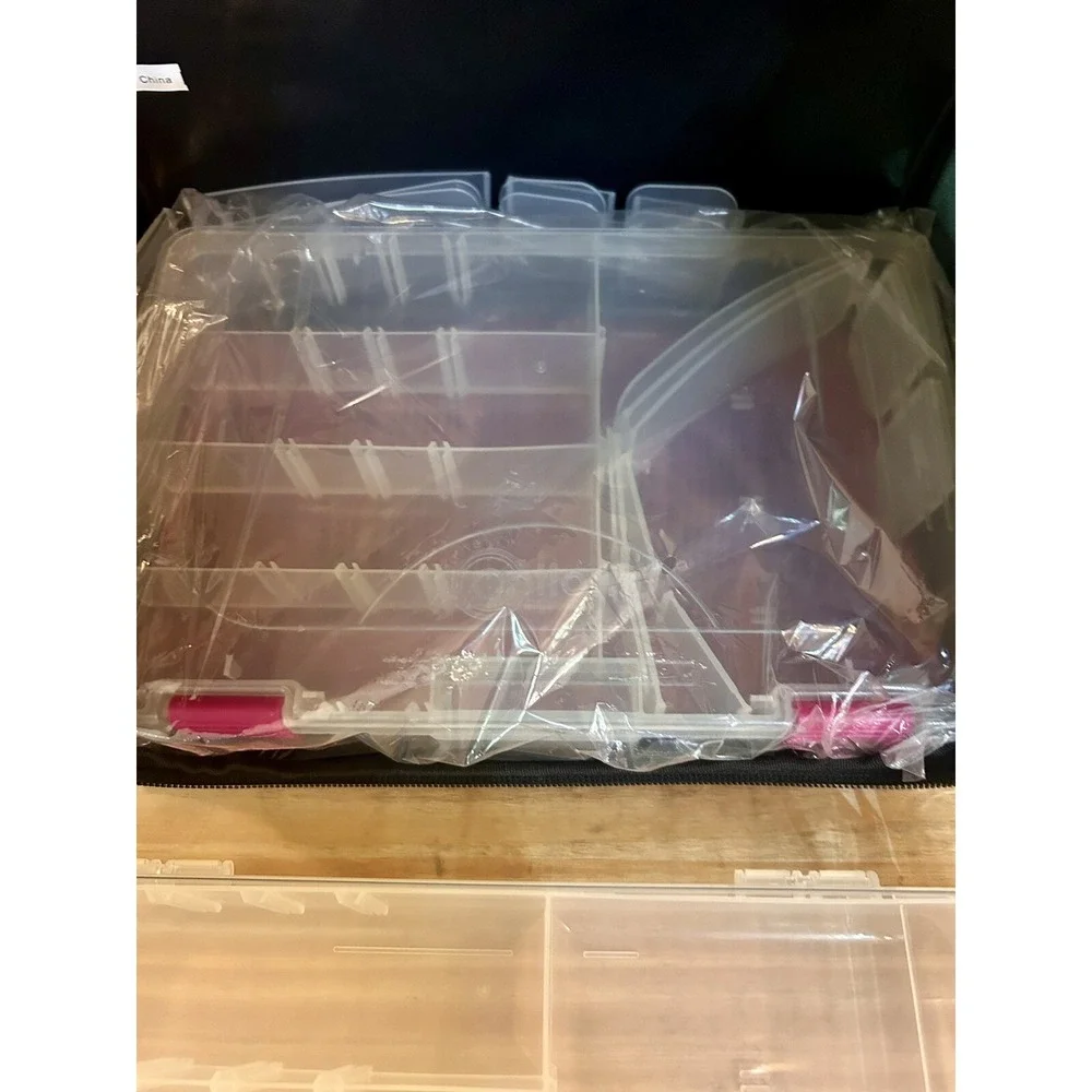 Creative Options Stow'n'Go Shoulder Tote Traveling Storage Scrapbooking 3 Bins